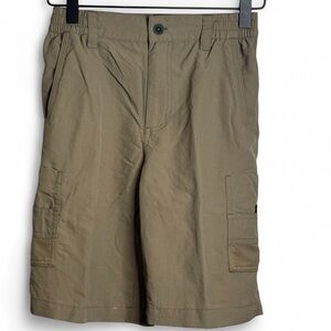 Magellan Outdoors Tan Cargo Shorts Relaxed Fit - Boys Medium